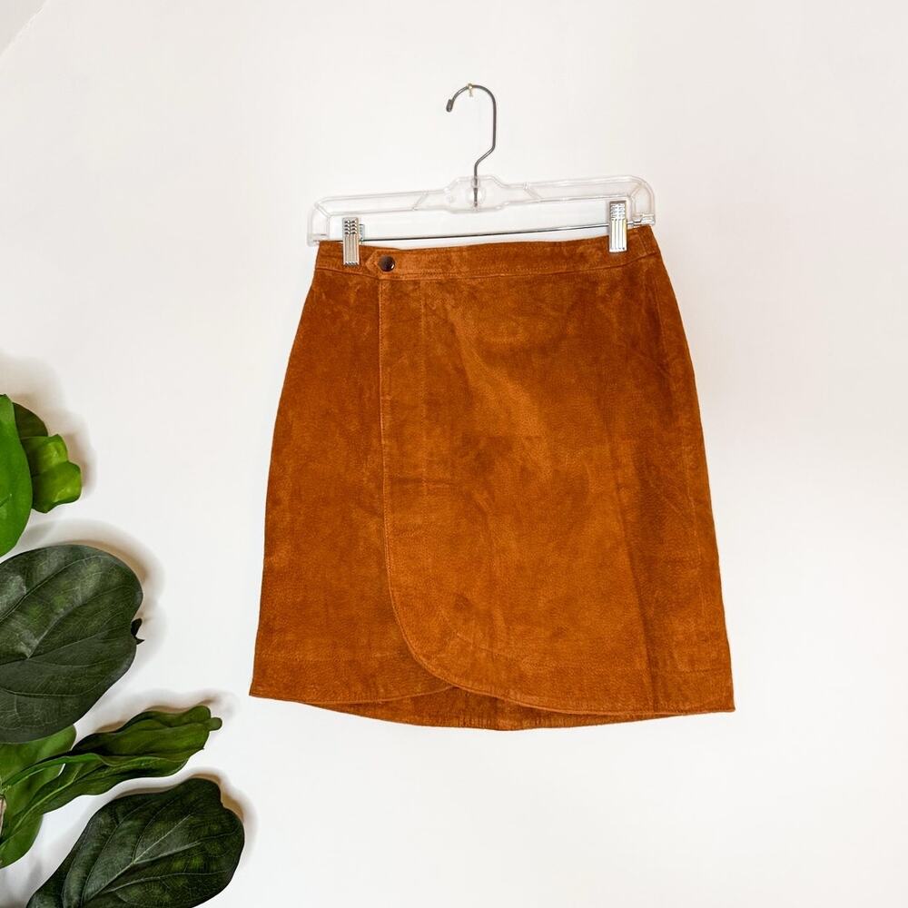 Blank NYC Orange Mini Skirt